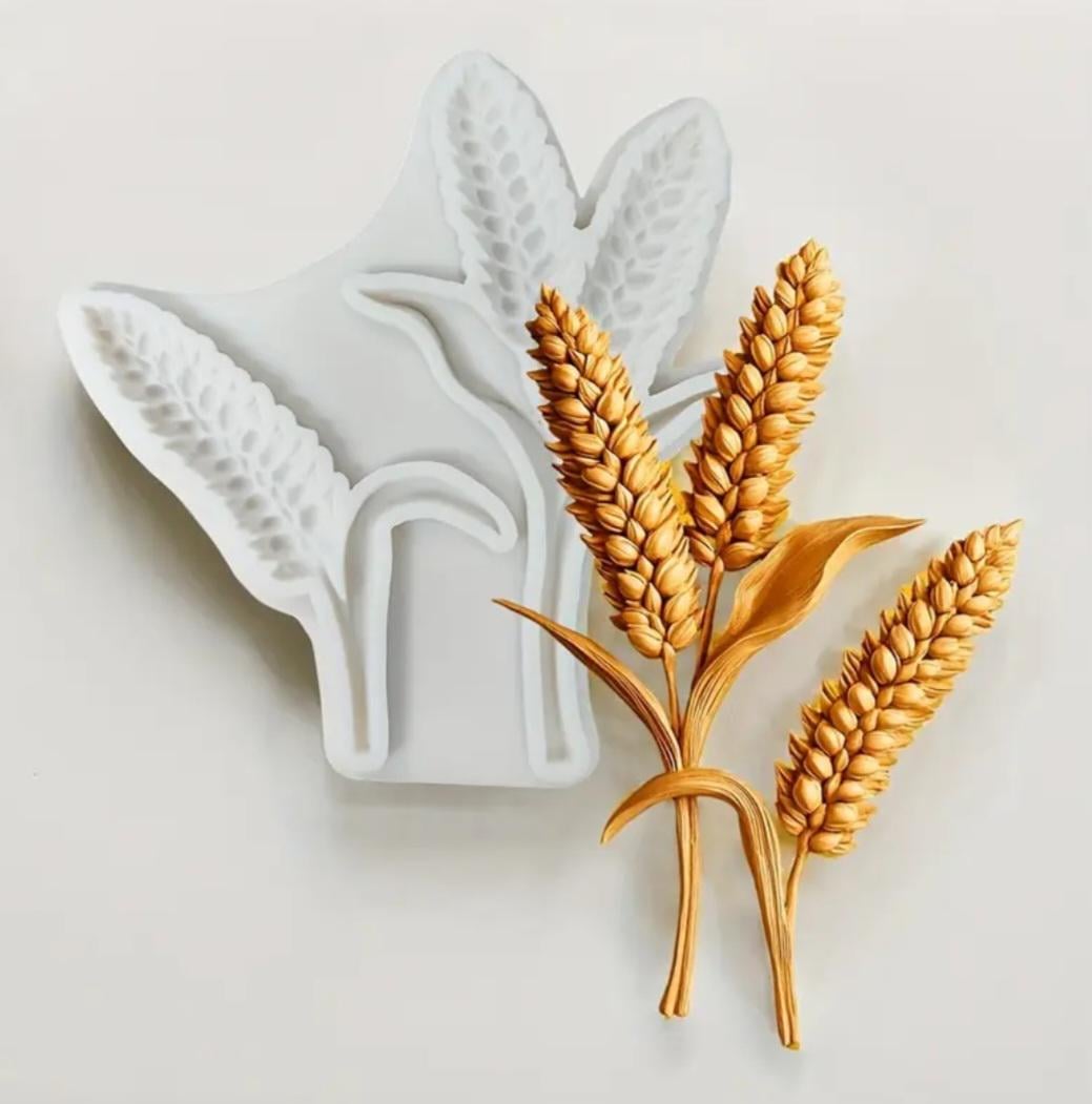 Молд силиконовый Пшеница 101x102 мм Белый (813279)