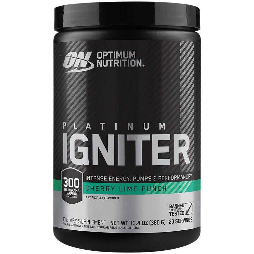 Предтренировочный комплекс Optimum Nutrition Platinum Igniter Cherry Lime Punch 380 г