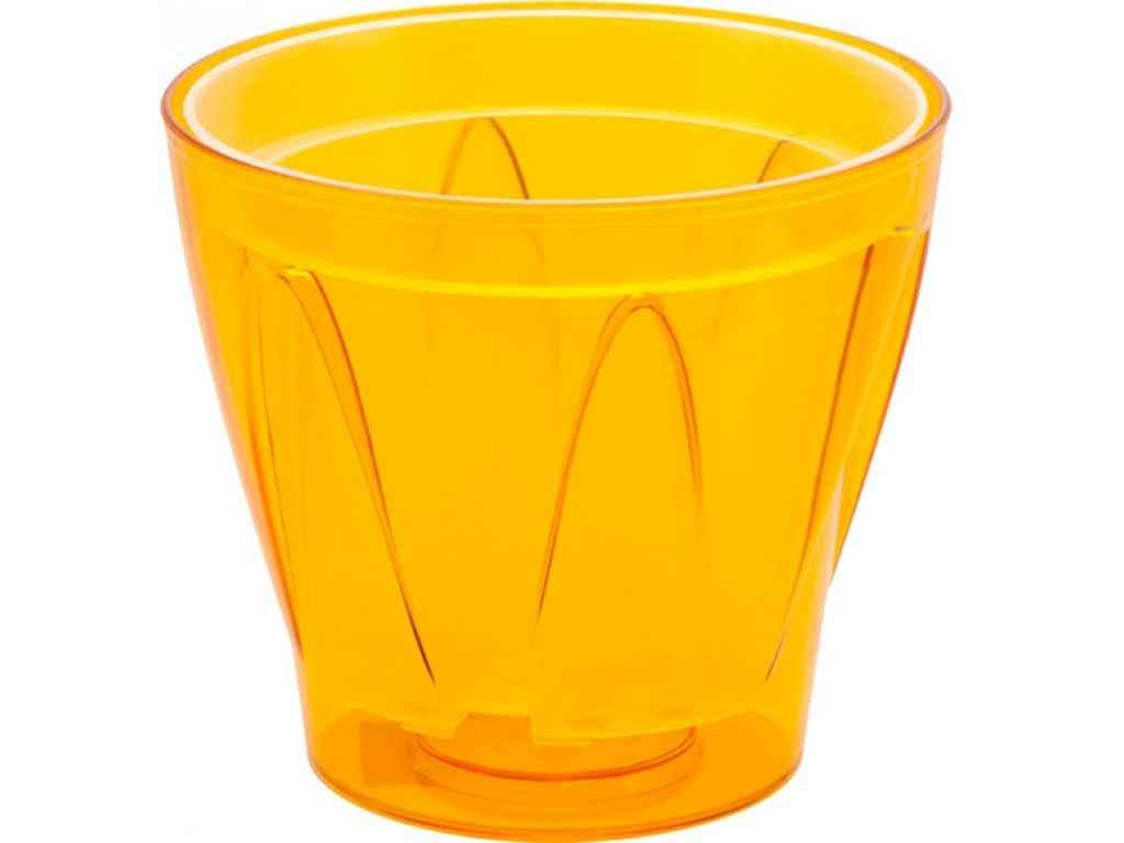 Кашпо зі вставкою Еталон-С Аркада 204 з горщиком 190 мм 3,8 л Помаранчевий (160) Кашпо зі вставкою Еталон-С Аркада 204 з горщиком 190 мм 3,8 л Помаранчевий (160)