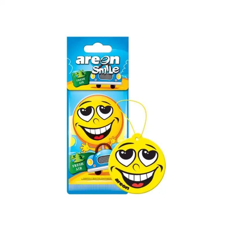 Ароматизатор Areon Smile Свежий воздух картонная подвеска (077695)