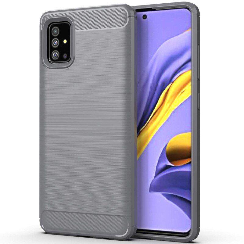 Чехол Brushed Samsung A51 (A515) Carbon