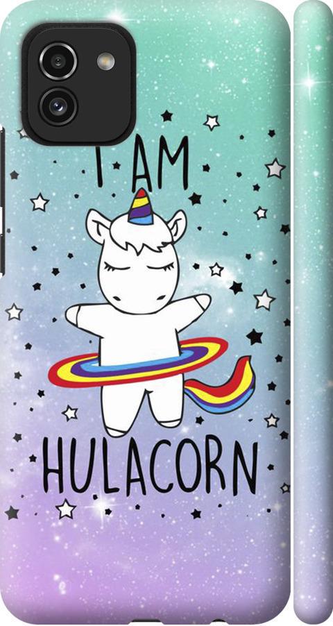 Чехол на Samsung Galaxy A03 A035F I'm hulacorn (3976m-2499-42517)