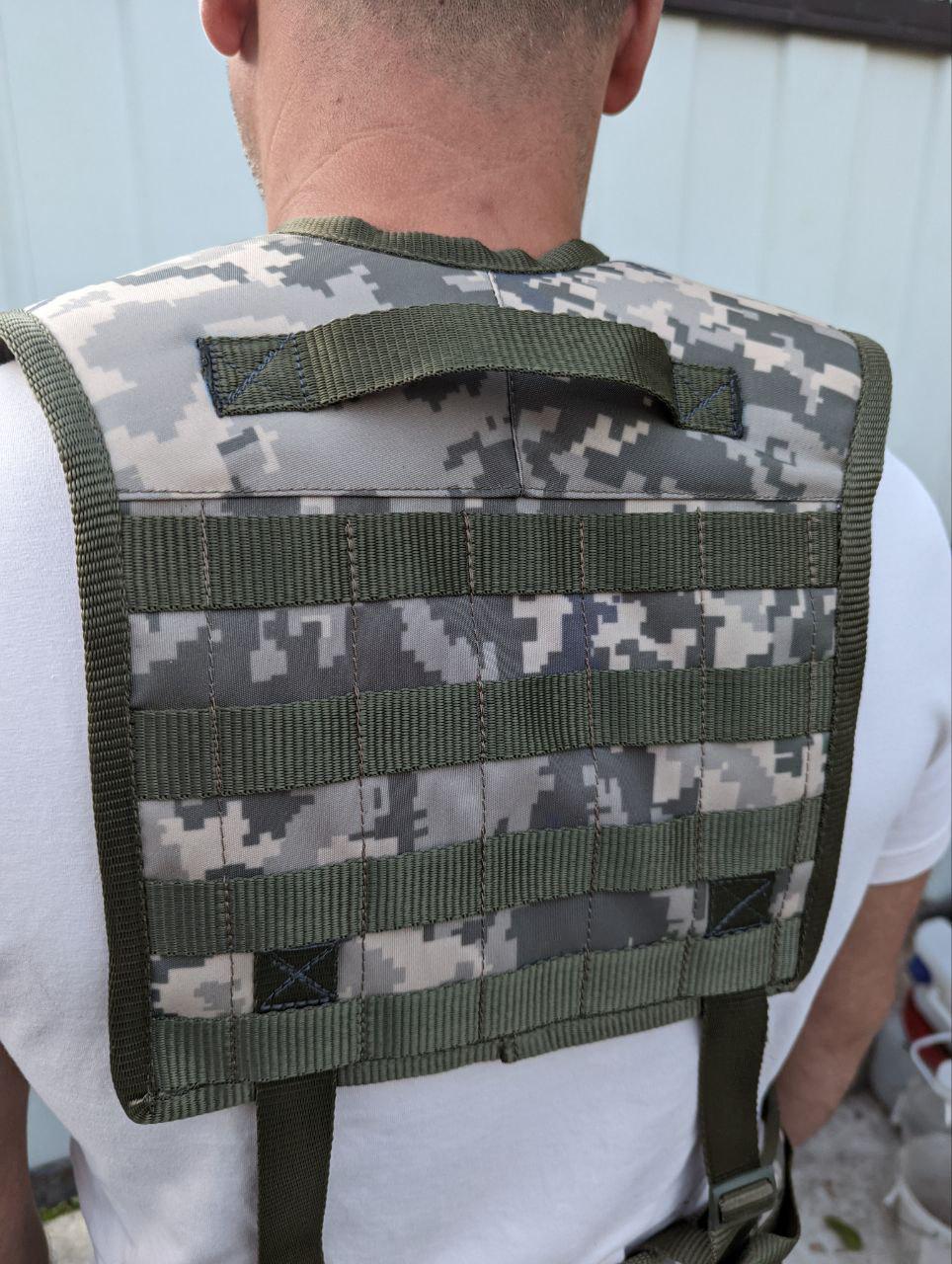 Розвантажувальний пояс РПС без підсумків Піксель - фото 4 Розвантажувальний пояс РПС без підсумків Піксель - фото 4