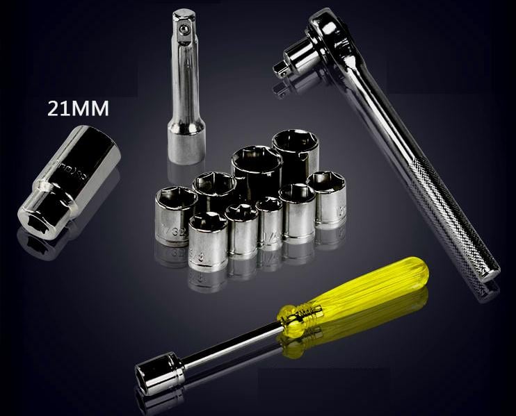 Набор профессиональных инструментов Combination Socket в кейсе 40 шт. - фото 3