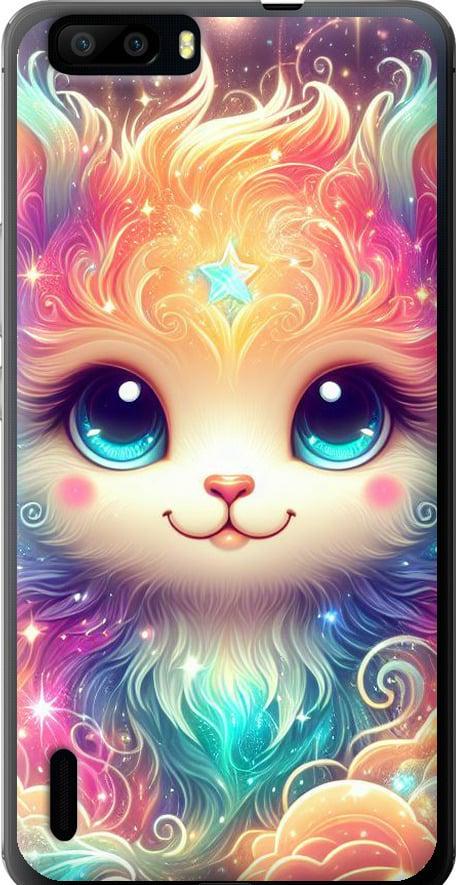 Чехол на Huawei Honor 6 Plus Сказочный котенок (5813u-179-42517)