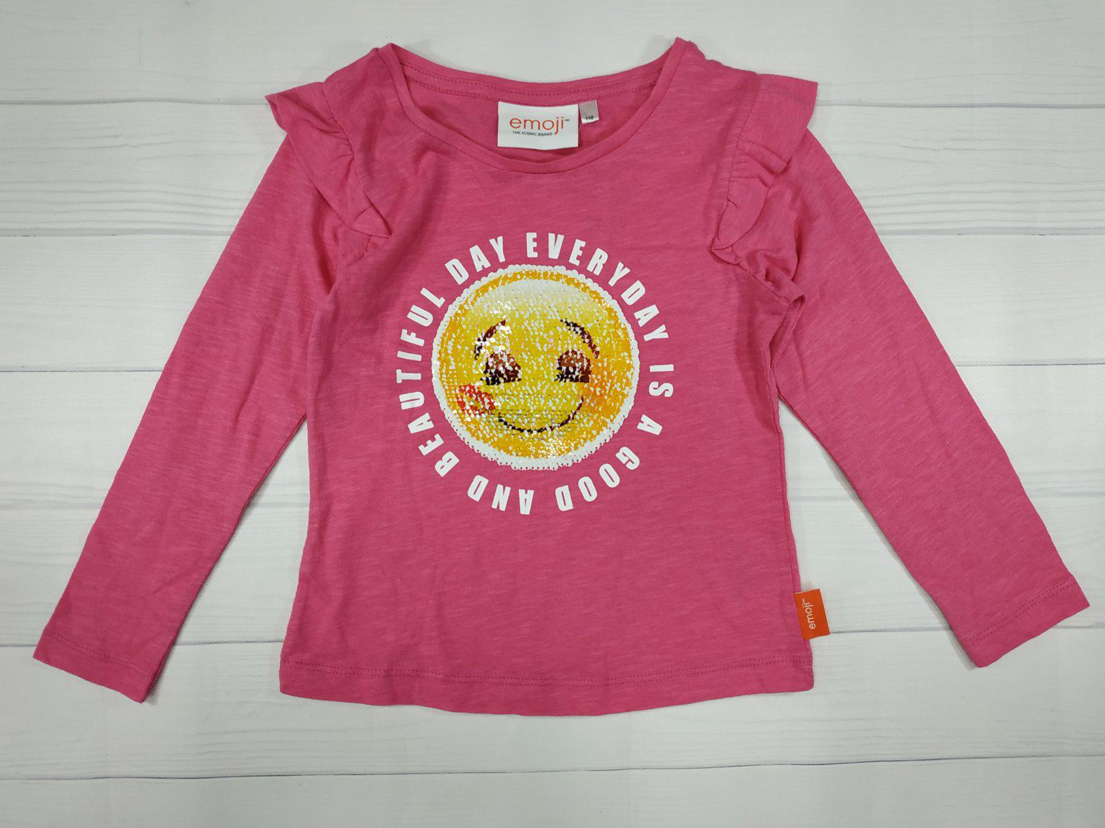 Жіночий лонгслів для дівчинки з паєтками C&A 110 розмір Рожевий (09a1e6de)