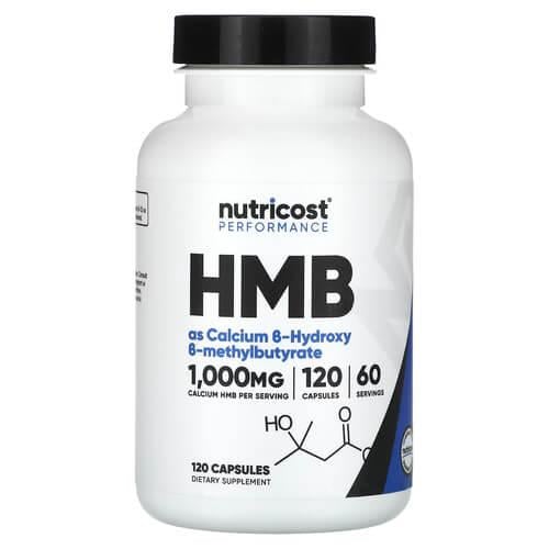 Добавка Nutricost HMB 1000 мг 120 Capsules (NCS-00887)