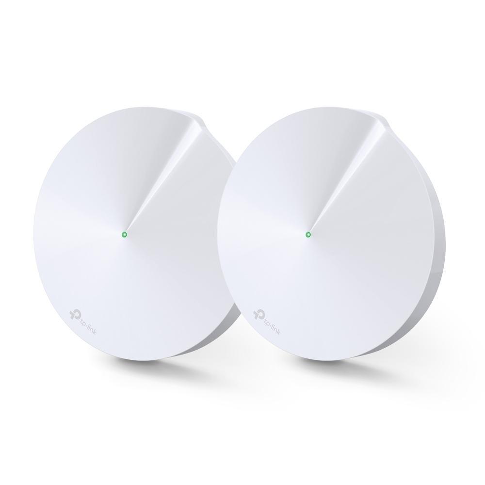 Wi-Fi система домашняя TP-Link Mesh AC1300 модуль Deco M5 2в1 роутер и точка доступа 2-pack White (150240) - фото 2