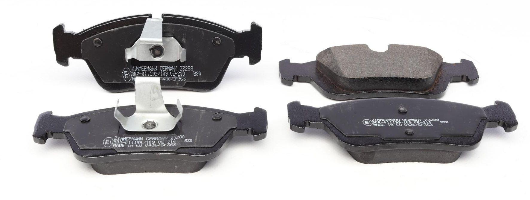 Тормозные колодки передние ZIMMERMANN для BMW 3 E36/E46 90- Ate-Teves (23287.175.1)