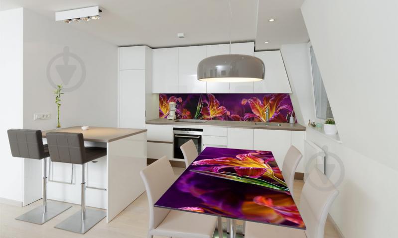 Наклейка виниловая на стол Zatarga «Сказочные Лилии» 650х1200 мм Z180470/1st Наклейка виниловая на стол Zatarga «Сказочные Лилии» 650х1200 мм Z180470/1st