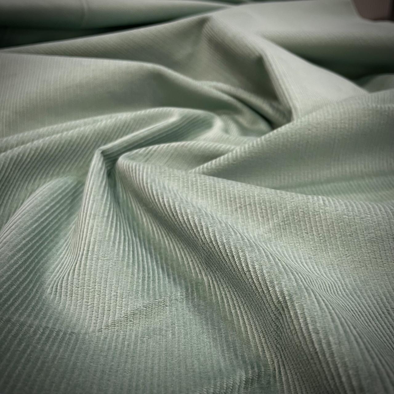 Ткань вельвет Мятный (24479374) - фото 2 Ткань вельвет Мятный (24479374) - фото 2