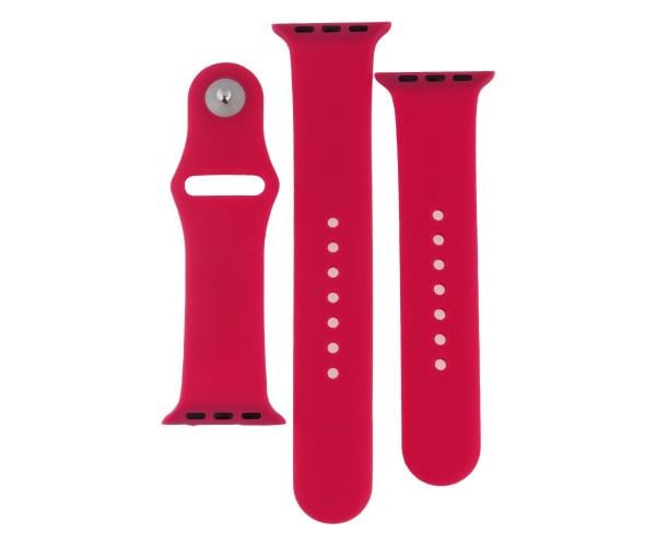Ремінець Silicone Two-Piece для Apple Watch 48 38/40 мм Dragon fruit