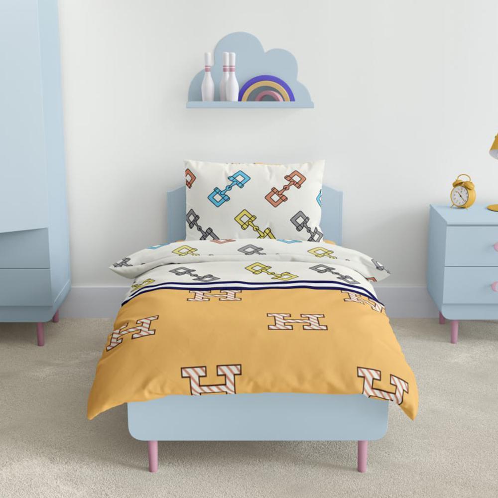 Комплект постельного белья детский ТЕП Soft Dreams Цепочки наволочки 50х70 см (18861) - фото 4