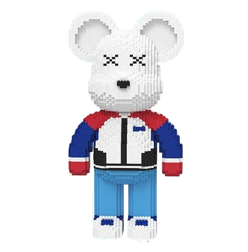 Конструктор Magic Blocks Bearbrick Футболист 4300 дет. 50 см (9171)
