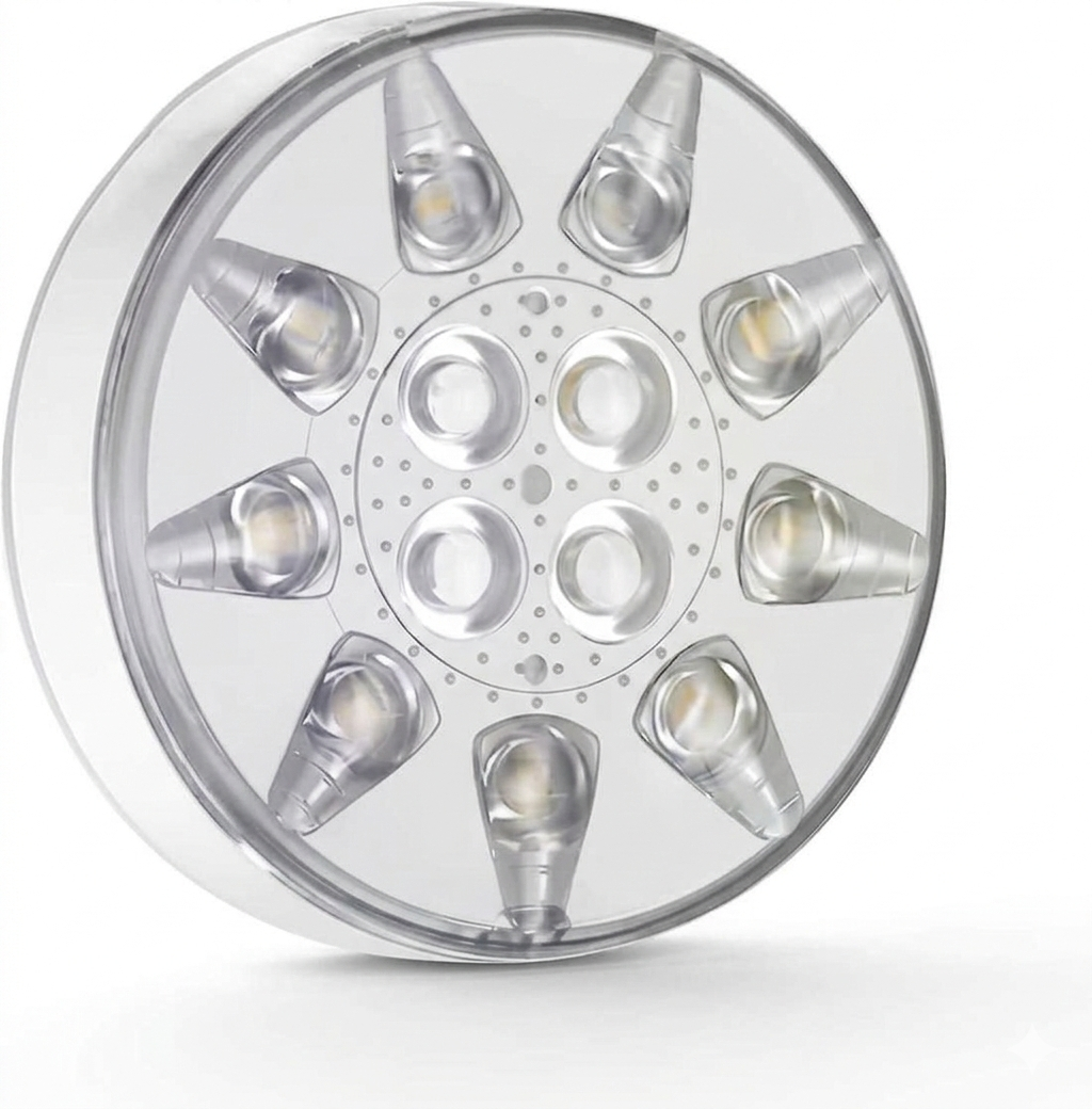 Освітлення декоративне підводне U UZOPI для підсвічування води 16 кольорів водозахист IP68 Білий (9/806)