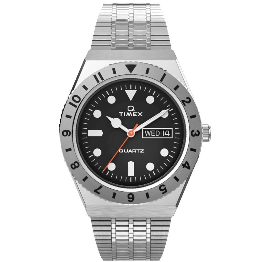 Наручные часы мужские Timex Q Diver кварцевые Silver (Tx2v00100)