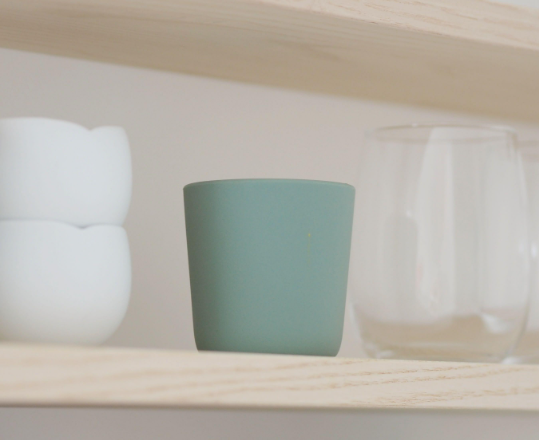 Стакан силіконовий Beaba Оливковий (913546)