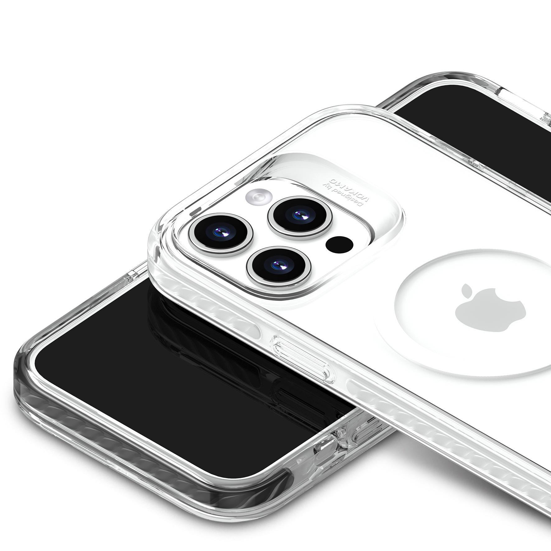 Чехол для iPhone 15 Plus с магнитом MagSafe VOKAMO Smult Black - фото 2