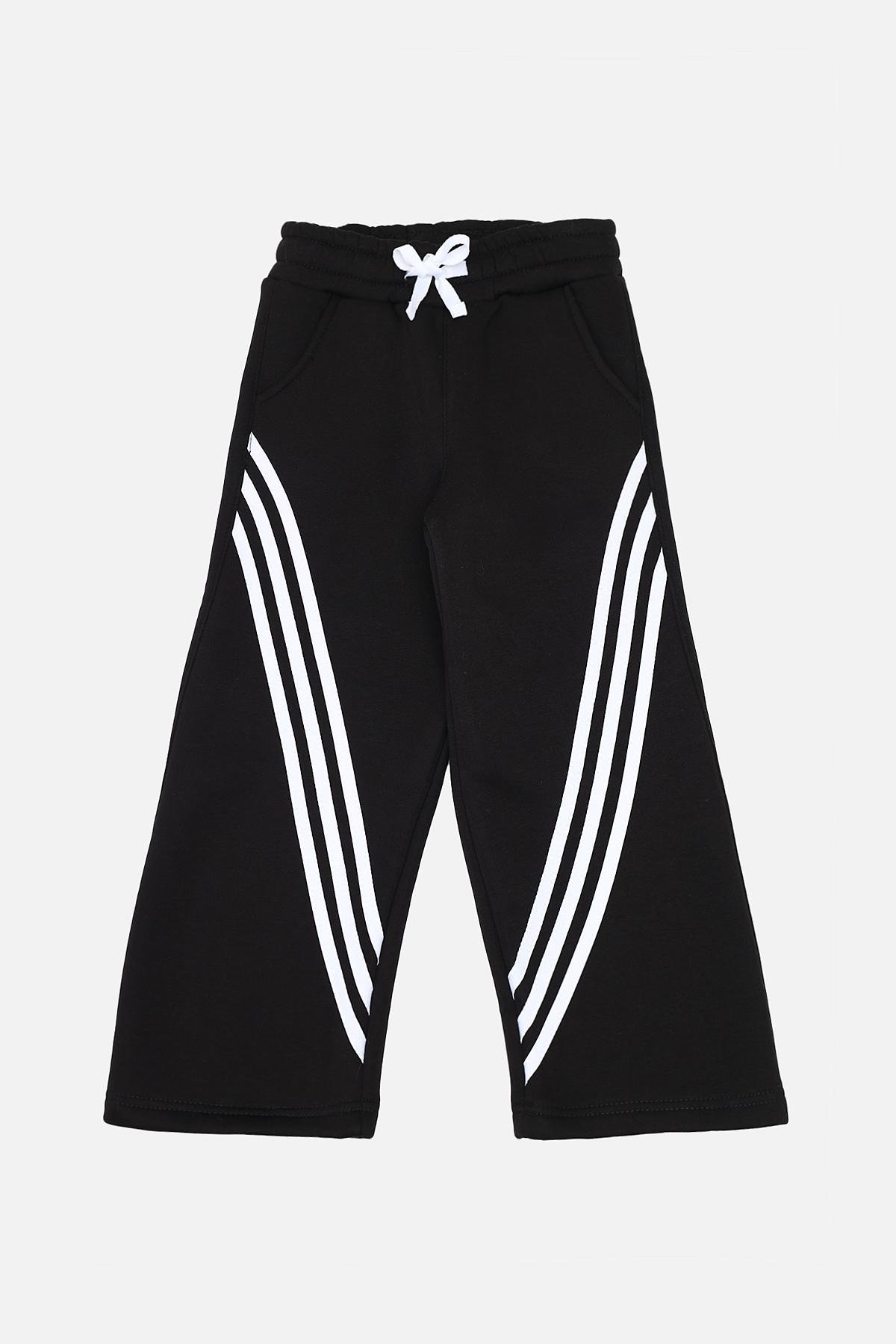 Брюки спортивные для девочки 116 см Черный (ЦБ-00284801) Брюки спортивные для девочки 116 см Черный (ЦБ-00284801)