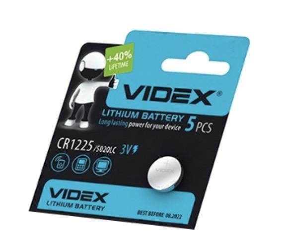 Батарейка літієва Videx CR1225 (29924504)