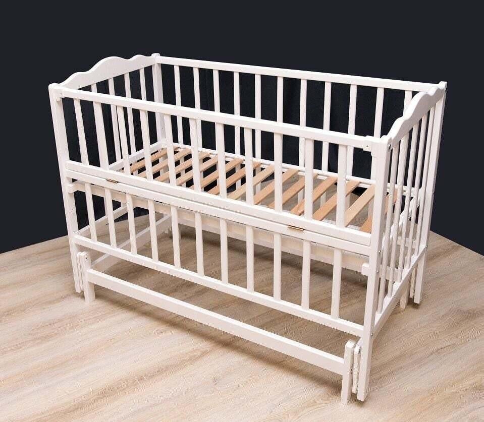Кроватка детская Кузя Анастасия-2 Белый