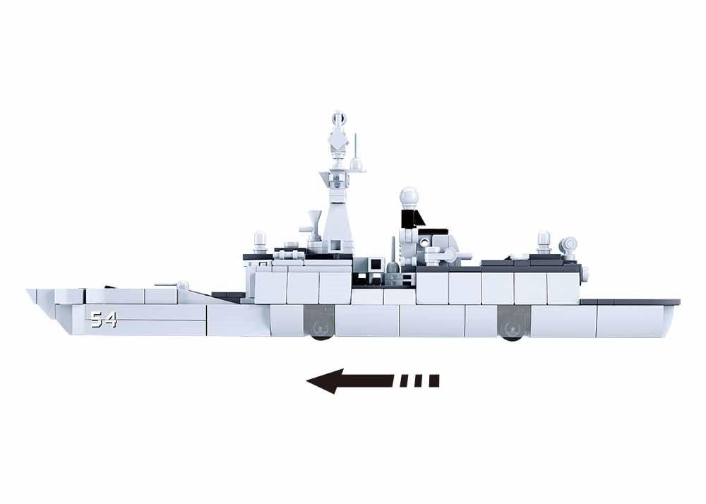 Конструктор Sluban M38-B0702 Военный корабль 417 деталей - фото 5 Конструктор Sluban M38-B0702 Военный корабль 417 деталей - фото 5