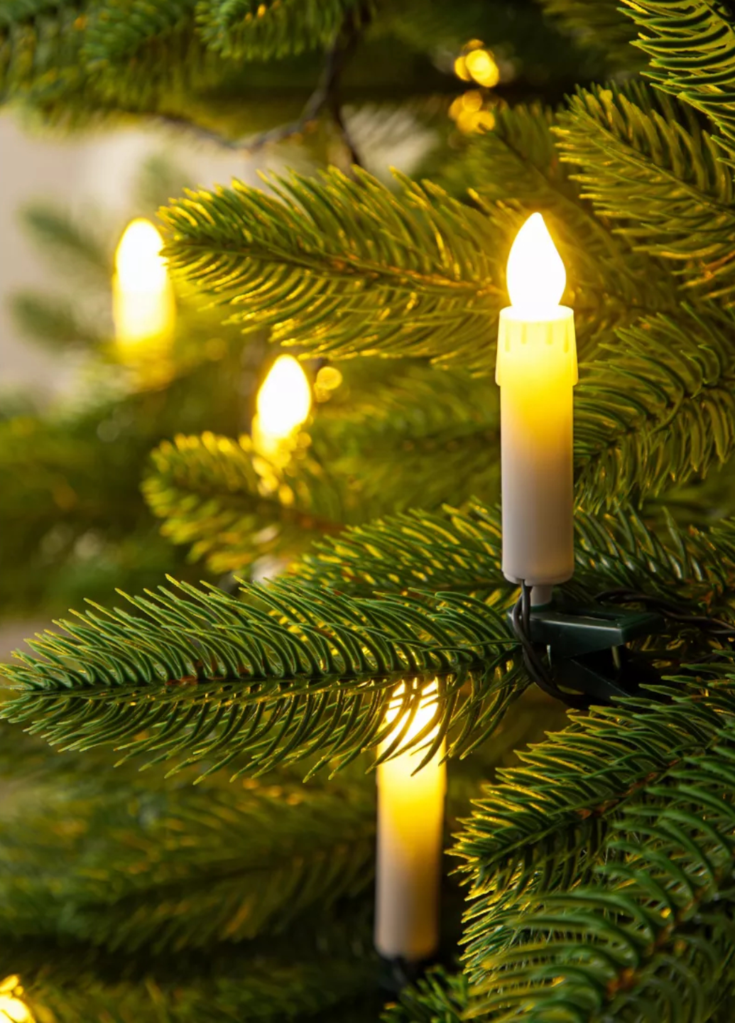 Гирлянда новогодняя Livarno Свечи на елку 20 LED на прищепках IP44 Белый (7895) - фото 5 Гирлянда новогодняя Livarno Свечи на елку 20 LED на прищепках IP44 Белый (7895) - фото 5