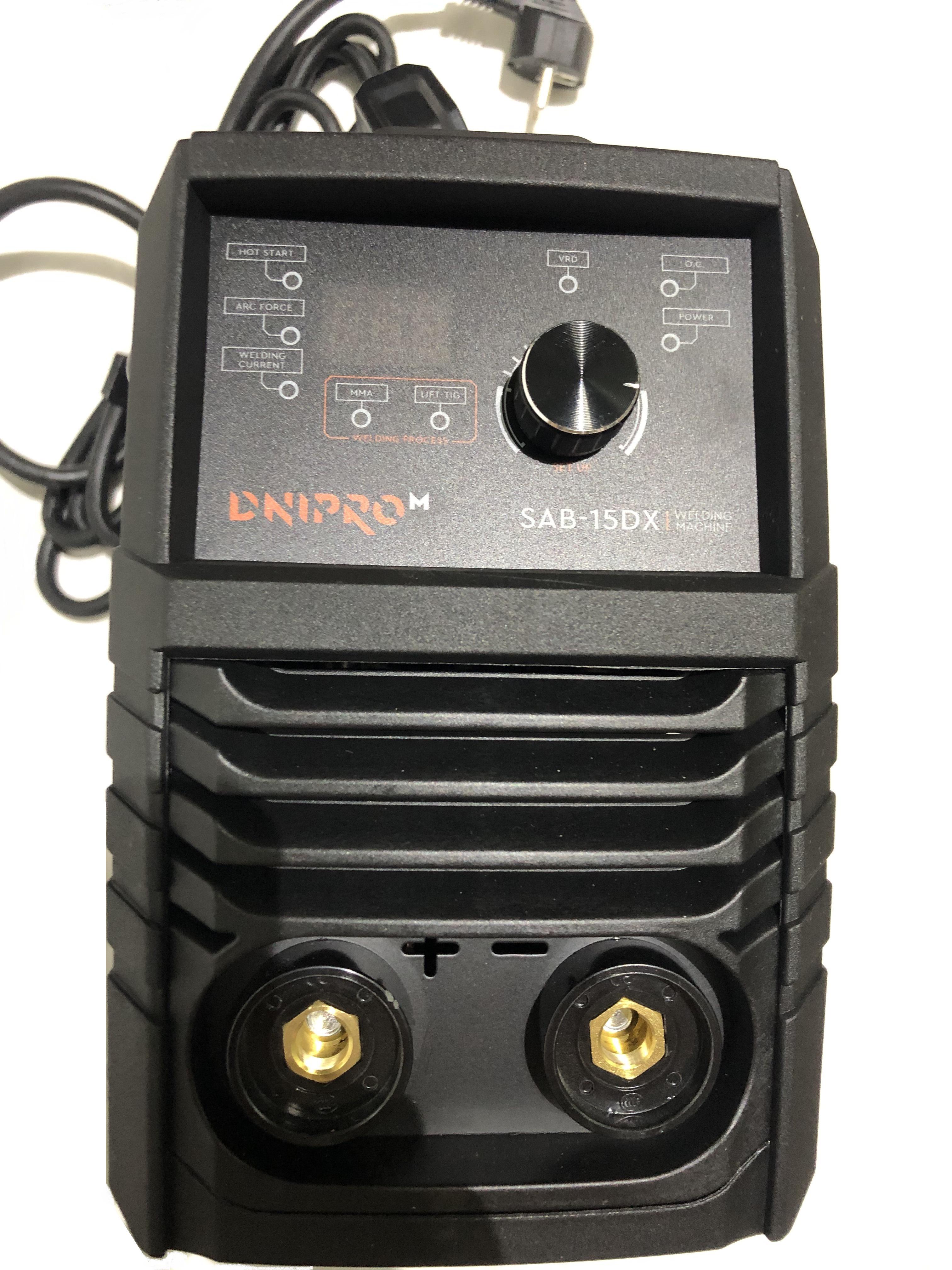 Сварочный аппарат IGBT Dnipro-M SAB-15DX - фото 2 Сварочный аппарат IGBT Dnipro-M SAB-15DX - фото 2