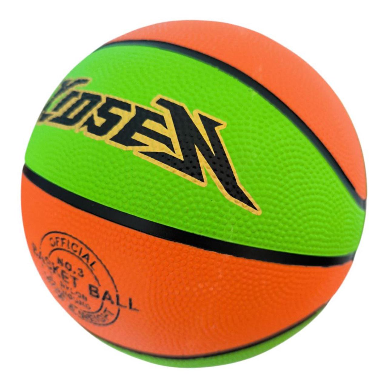 Баскетбольний м'яч Xidsen р. 3 Green/Orange - фото 4 Баскетбольний м'яч Xidsen р. 3 Green/Orange - фото 4