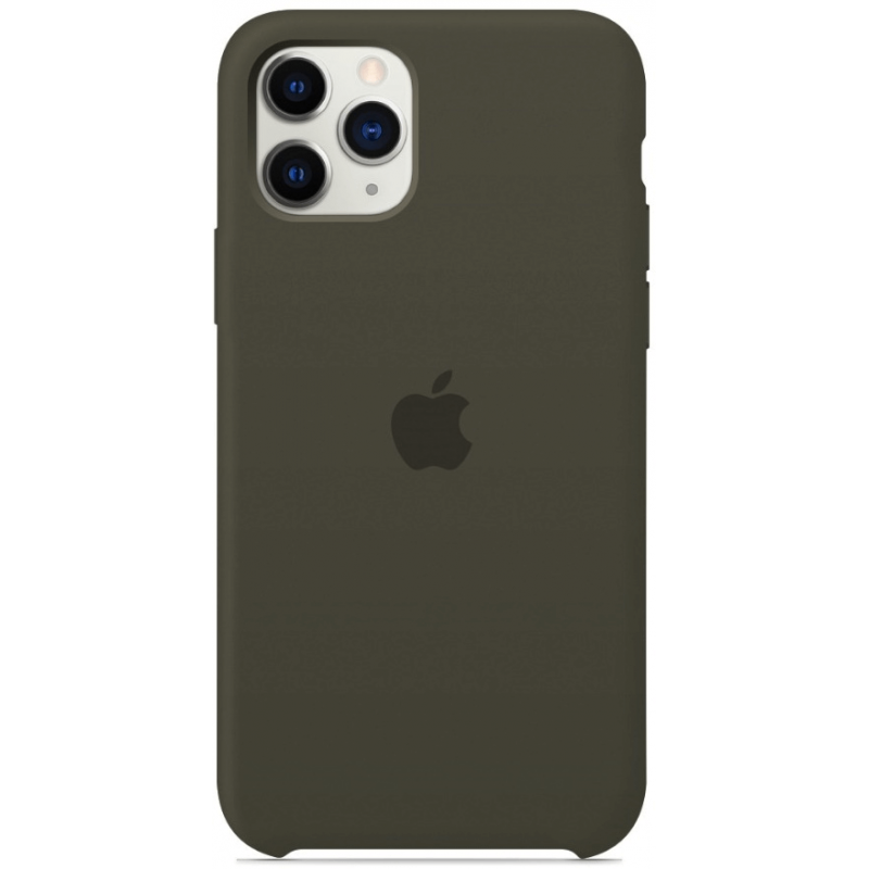 Чехол GoVern Silicone Case Full для Apple iPhone 11 Pro Dark Olive