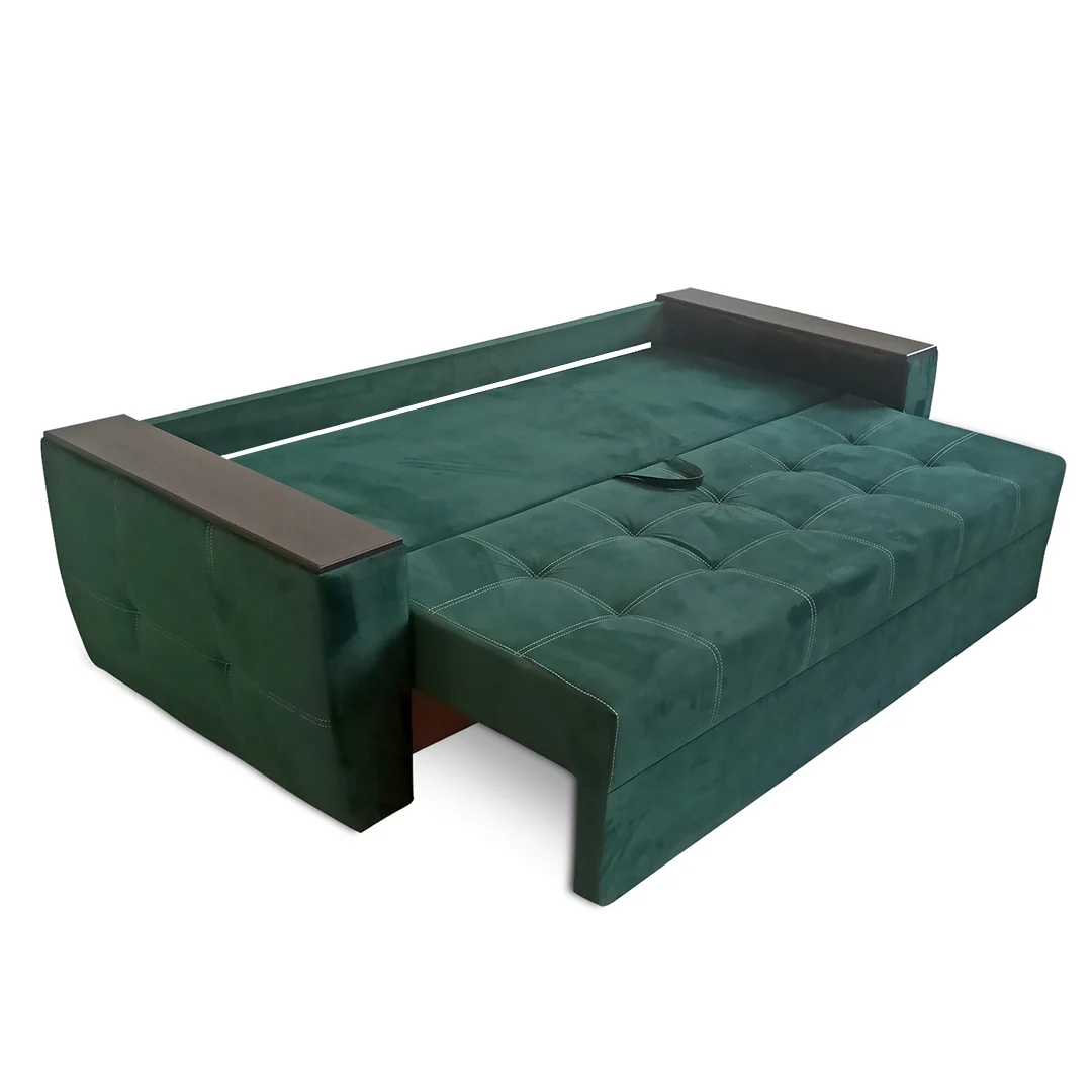 Диван Наполи 235х98 см Изумрудный (25484827) - фото 5