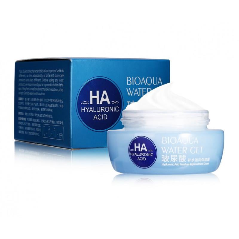 Увлажняющий крем для лица Bioaqua HA с гиалуроновой кислотой