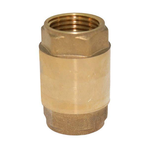 Зворотний клапан Aquavita латунний шток 3/4" (74779)