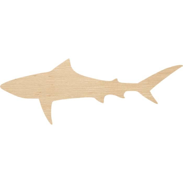 Заготовка из фанеры Акула №10 5,5x2 см (2801170414)