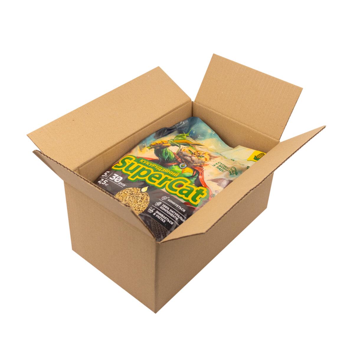 Наповнювач кукурудзяний SuperCat комкуючий для котячих туалетів 2,5 кг (26030427) - фото 4 Наповнювач кукурудзяний SuperCat комкуючий для котячих туалетів 2,5 кг (26030427) - фото 4