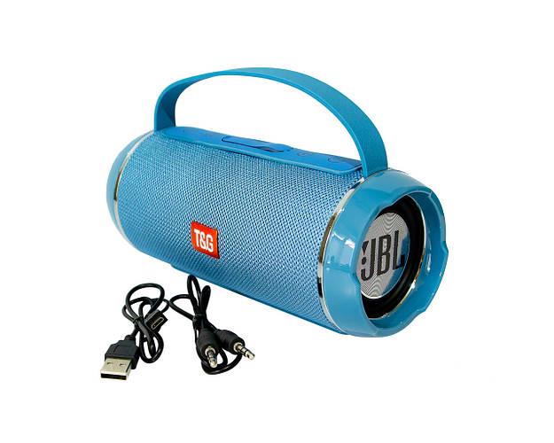Колонка портативна XPRO TG116C захист від вологи 10 Вт USB/AUX/FM/Bluetooth Синій (lp-84533)