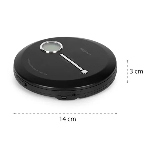 Портативный CD-проигрыватель OneConcept CDC 100 MP3-CD ЖК-дисплей - фото 2