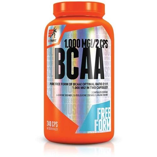 Аминокислота BCAA для спорта Extrifit BCAA Free Form 2:1:1 Pure 240 Caps