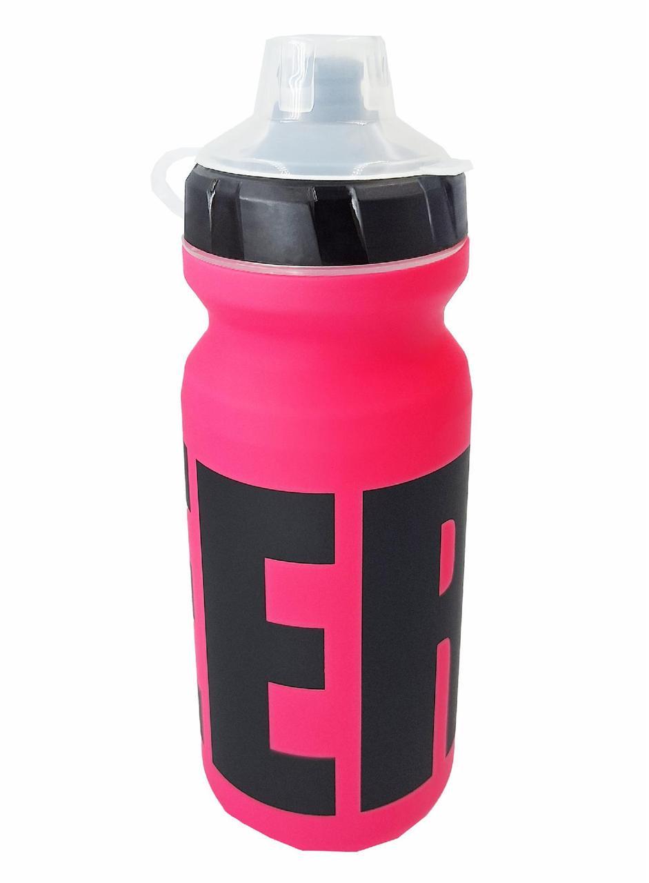 Фляга велосипедна BOLANY KT378 610 мл Рожевий матовий (G0001631) - фото 2