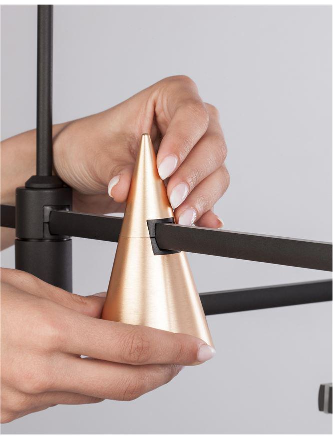 Светильник магнитный Nova Luce Cono (9090286) - фото 6 Светильник магнитный Nova Luce Cono (9090286) - фото 6