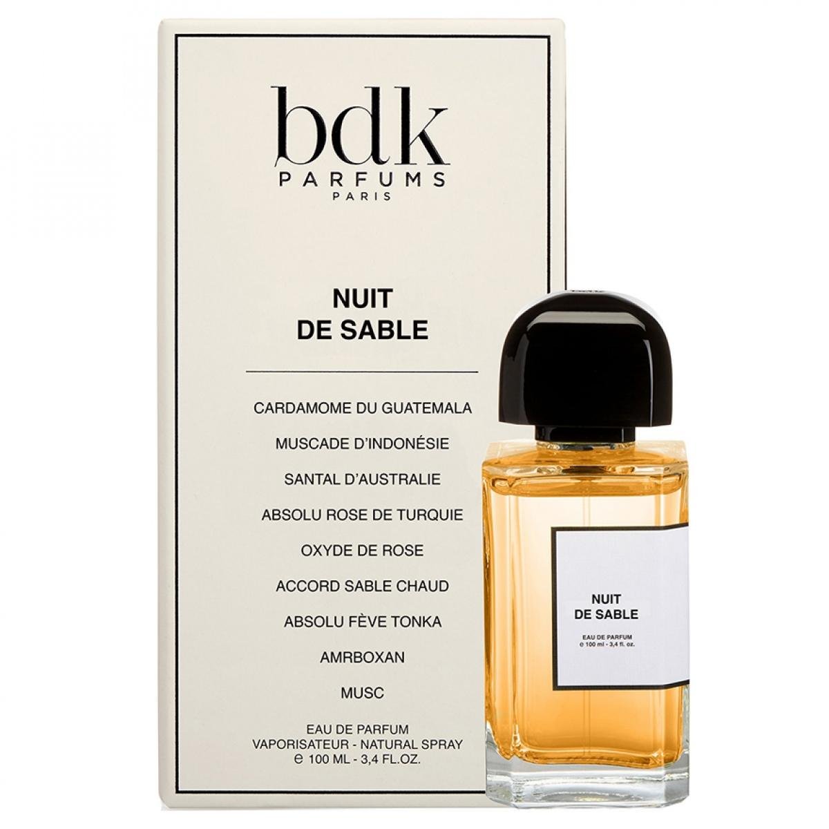 Парфюмированная вода унисекс BDK Parfums Nuit De Sable 100 мл (76404)