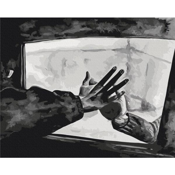 Картина за номерами Мова тіла 4 BrushMe BS53855 полотно на підрамнику 40х50 см (2244308947)