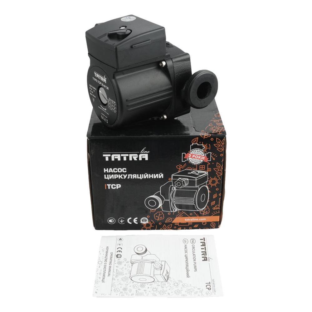 Циркуляційний насос Tatra Line TCP 25-40/130 мм без кабеля (89947) - фото 3 Циркуляційний насос Tatra Line TCP 25-40/130 мм без кабеля (89947) - фото 3