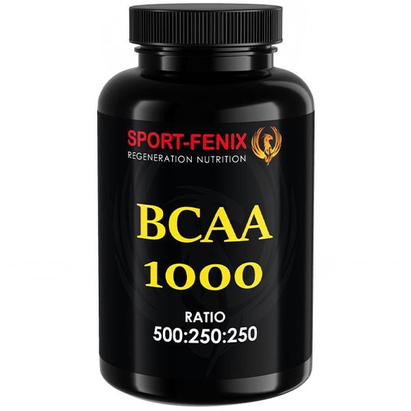 Аминокислота BCAA для спорта Sport-Fenix ​​BCAA1000 150 капс. (000026615)