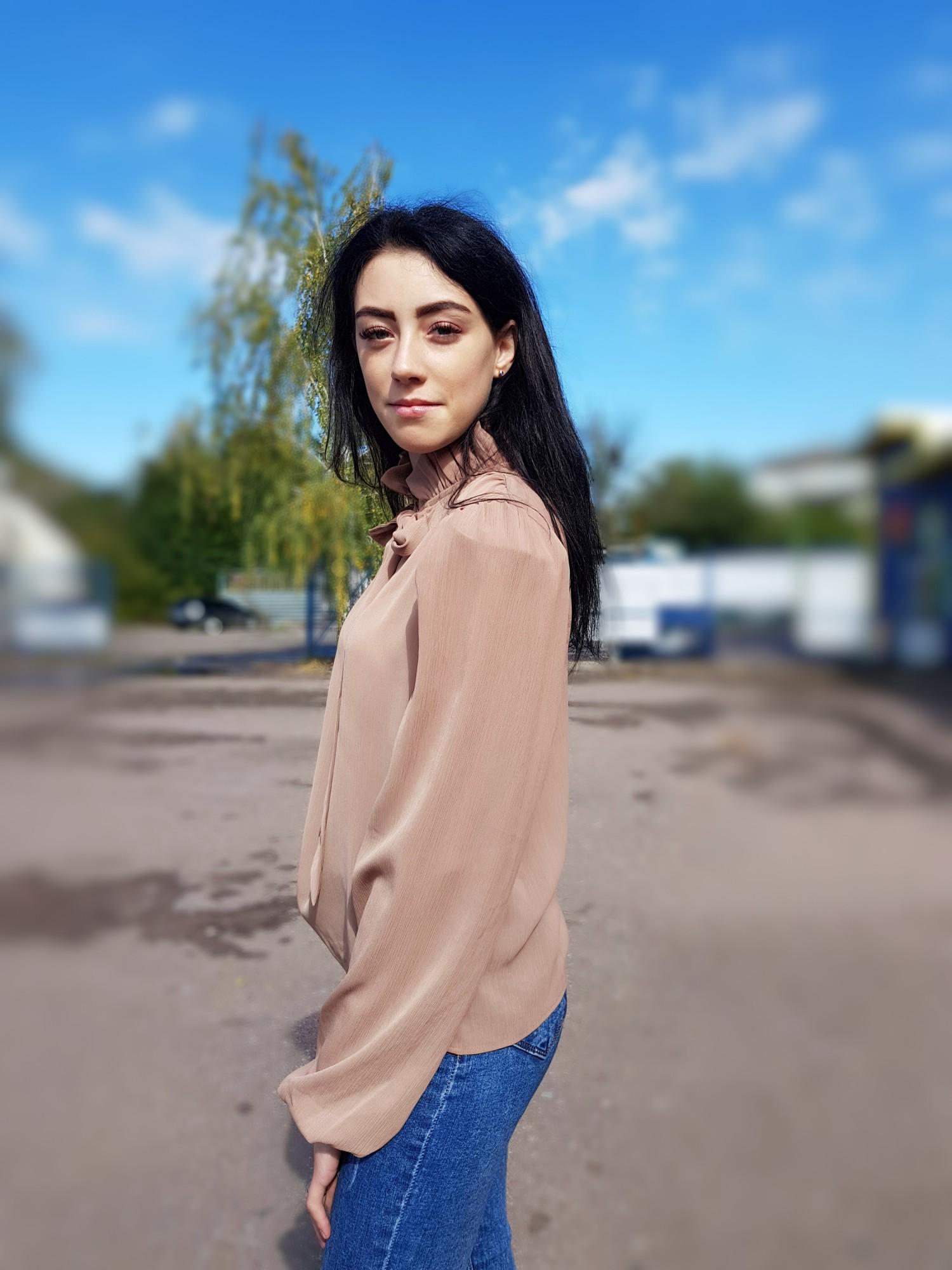 Блуза Boohoo L Коричневый (10352/46) - фото 3 Блуза Boohoo L Коричневый (10352/46) - фото 3