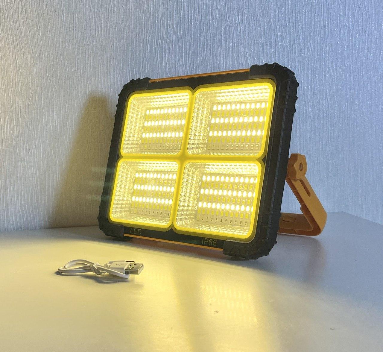 Фонарь светодиодный Protection Rating IP66 с солнечной батареей/USB 336LED (1718658619) - фото 2 Фонарь светодиодный Protection Rating IP66 с солнечной батареей/USB 336LED (1718658619) - фото 2