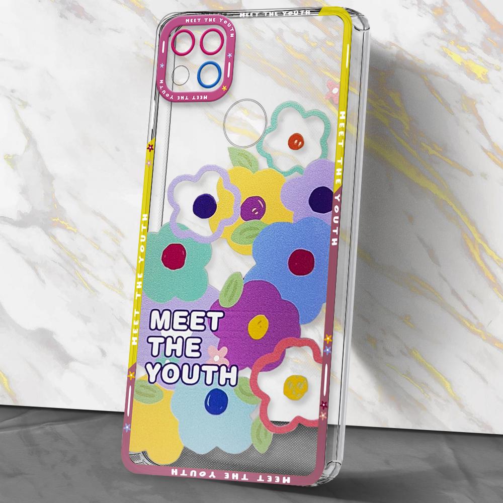 Прозорий захисний чохол AngelEyes для Xiaomi Redmi 10A Meet The Youth (30022)