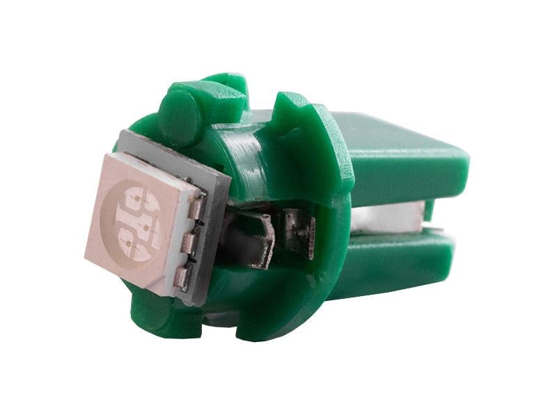 Автомобильная лампа светодиодная LEDUA T5-B8.3-1 SMD-5050 LED 12V Зеленый (238)