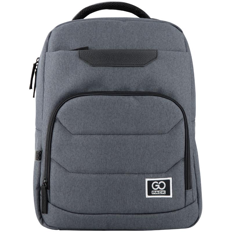 Рюкзак GoPack Сity 41x29x12 см 15 л Серо-голубой (GO20-144M-3)