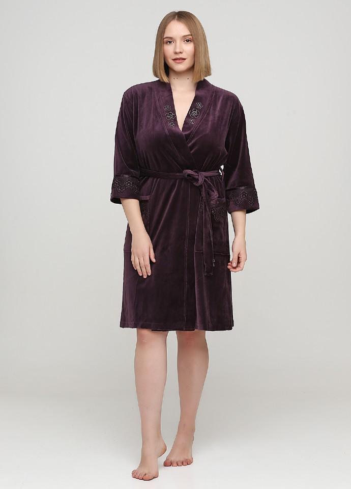 Халат Romeo life XL Баклажановый (3401-35)